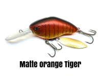 NISHINE LURE WORKS Chippawa DD Blade (Deep Dive) Matte Orange Tiger