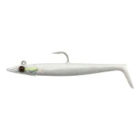 Savage Gear Sandeel V2 RTF Meeresköder 15,5cm/46g White Pearl Silver