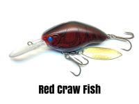 NISHINE LURE WORKS Chippawa DD Blade (Deep Dive) Red Craw Fish