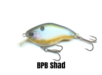 NISHINE LURE WORKS Chippawa RB Silent Crankbait BPB SHAD