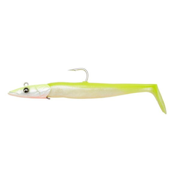 Savage Gear Sandeel V2 BIG GAME RTF Meeresköder 23,5cm/175g Lemon Back