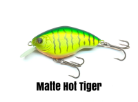 NISHINE LURE WORKS Chippawa RB Silent Crankbait Matte Hot Tiger