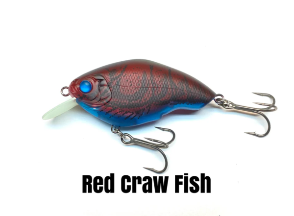 NISHINE LURE WORKS Chippawa RB Silent Crankbait Red Craw Fish