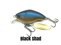 NISHINE LURE WORKS Chippawa RB Blade Black Shad
