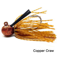 NISHINE LURE WORKS ​Finesse Cover Jig / 9.3 gr. Copper Craw