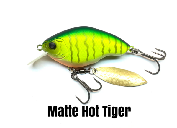 NISHINE LURE WORKS Chippawa RB Blade Matte Hot Tiger