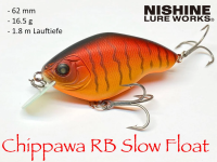 NISHINE LURE WORKS Chippawa RB Slow Float