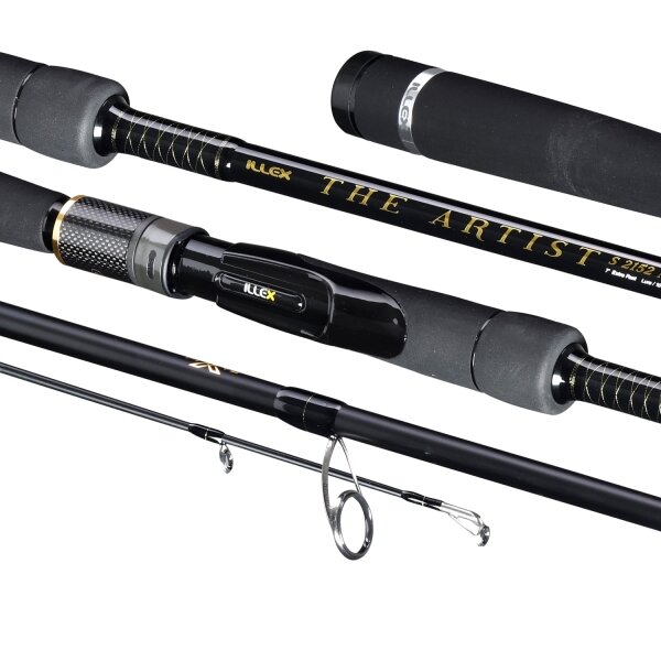 Illex THE ARTIST X5 S 2152 MH BLACK SHADOW 10-35g / 216cm / 2P -AUSSTELLER