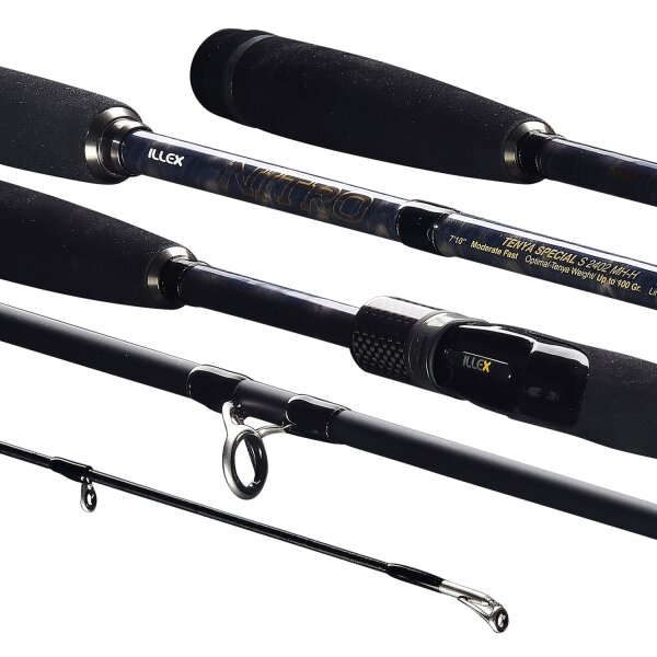 Illex NITRO S 2402 MH-H TENYA SPECIAL bis 60g / 240.5cm / 2P -AUSSTELLER