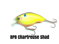 NISHINE LURE WORKS Chippawa RB Slow Float BPB Chartreuse Shad