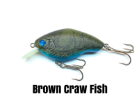NISHINE LURE WORKS Chippawa RB Slow Float Brown Craw Fish