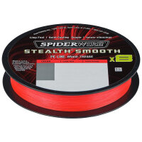 SPIDER WIRE Stealth Smooth X8 PE CODE RED 150m
