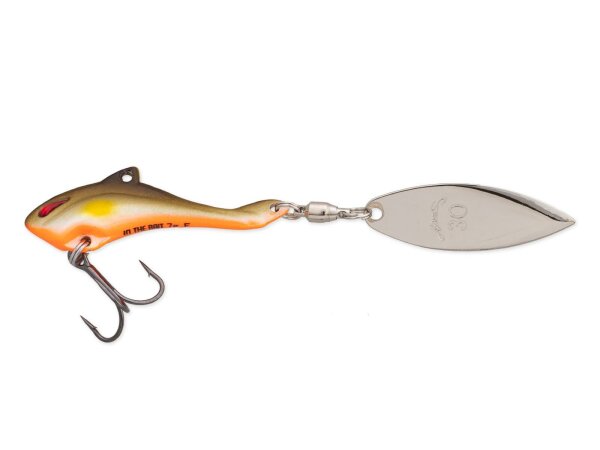 Nories In The Bait Bass 7g Jig Spinner Pearl Ayu Orange Belly