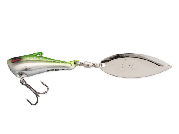 Nories In The Bait Bass 12g Jig Spinner Clear Water Green