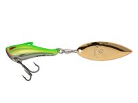 Nories In The Bait Bass 12g Jig Spinner Green Back Yellow Gold