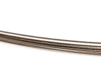AQUATEKO 4.6m Knot 2 Kinky 1x1 Titanium (15 ft.) 18Lb /...