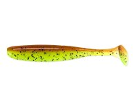 Keitech Easy Shiner 3" / 7.2cm Motoroil / Chartreuse