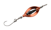 TROUT MASTER INCY Double Spin Spoon 3.3gr. Maggot