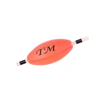 TROUT MASTER Oval Fast Pilot 32mm x 16mm - Fluoro White / 3 Stück