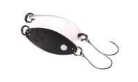 TROUT MASTER INCY Spin Spoon 2.5gr Black / White