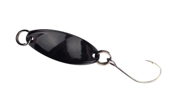 TROUT MASTER INCY Spin Spoon 2.5gr Black N White