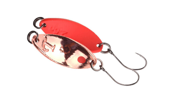 TROUT MASTER INCY Spin Spoon 2.5gr Copper / Red