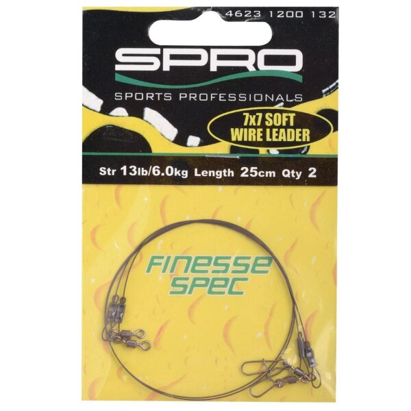 SPRO Finesse Spec 7x7 Soft Wire Leader Stahlvorfach