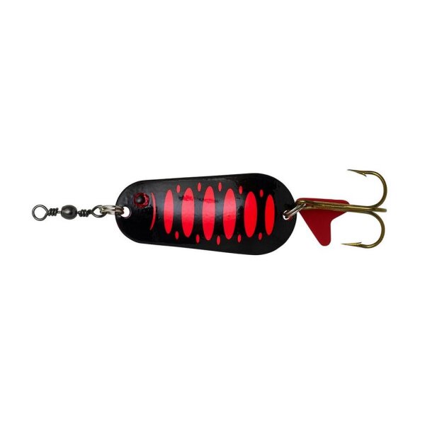 DAM EFFZETT STANDARD SPOON 8cm / 45gr.-Fluorescent Red/Black UV
