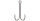 Mikado JAWS DOUBLE HOOK DOPPELHAKEN NR. 2/0 - 5 Stck.