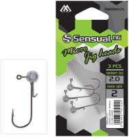Mikado - SENSUAL - MICRO JIG HEAD 3g-6 BN - 3 Stck.