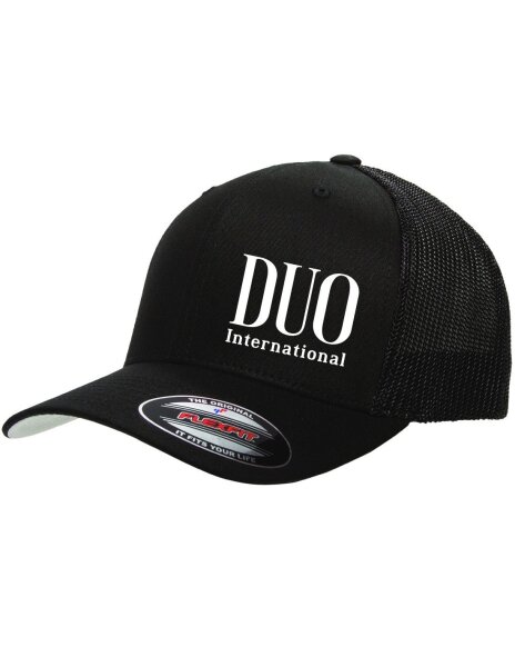 DUO Flexfit Cap schwarz/black