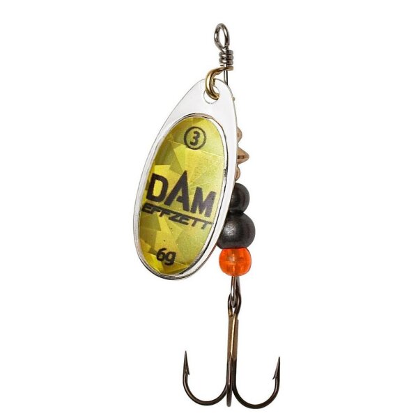 DAM EFFZETT FLUO SPINNER #2 / 4gr. SINKING-GOLD PRISMA