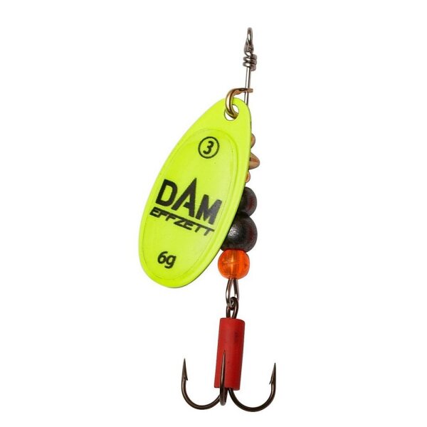 DAM EFFZETT FLUO SPINNER #2 / 4gr. SINKING-YELLOW