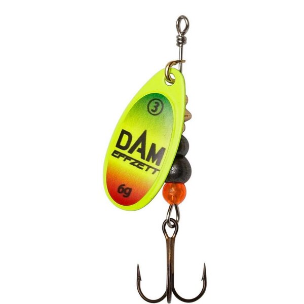 DAM EFFZETT FLUO SPINNER #4 / 10gr. SINKING-TRIO