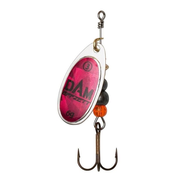 DAM EFFZETT FLUO SPINNER #6 / 20gr. SINKING-MAGENTA PRISMA