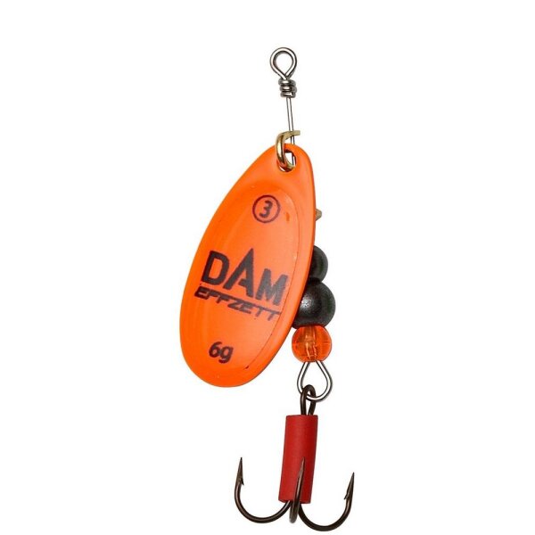 DAM EFFZETT FLUO SPINNER #6 / 20gr. SINKING-ORANGE