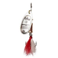 DAM EFFZETT STANDARD DRESSED SPINNER #2 / 4gr. SINKING-SILVER