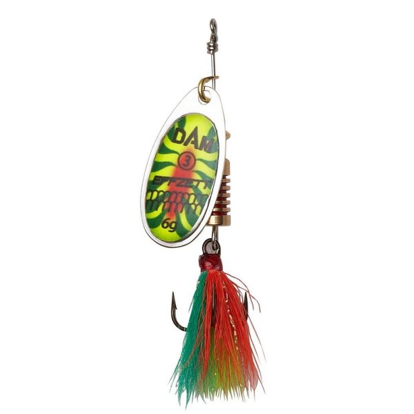 DAM EFFZETT STANDARD DRESSED SPINNER #5 / 12gr. SINKING-FIRESHARK