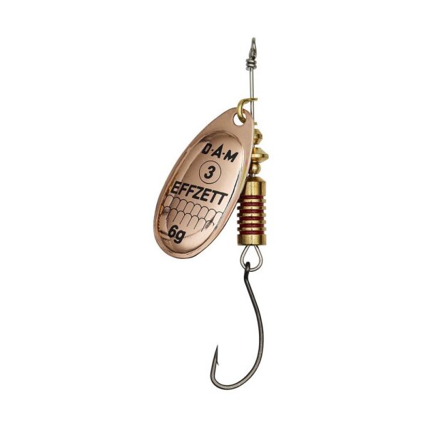 DAM EFFZETT SINGLEHOOK SPINNER #1 / 3gr. SINKING-COPPER