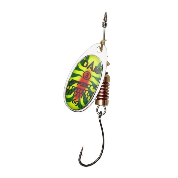 DAM EFFZETT SINGLEHOOK SPINNER #3 / 6gr. SINKING-FIRETIGER UV