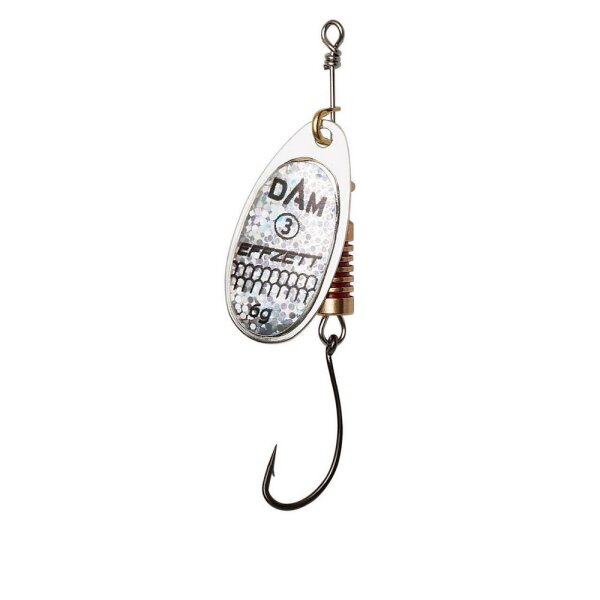 DAM EFFZETT SINGLEHOOK SPINNER #3 / 6gr. SINKING-REFLEX SILVER