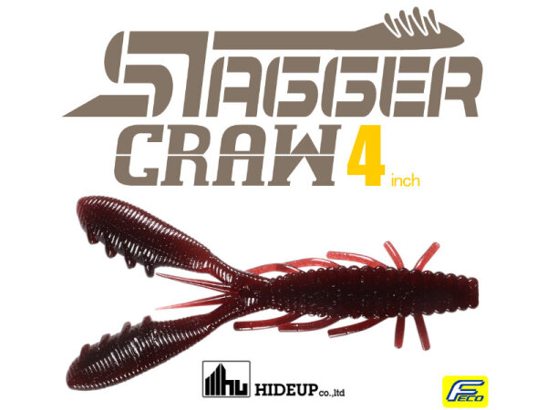 HIDEUP STAGGER CRAW 4" / 10.2cm