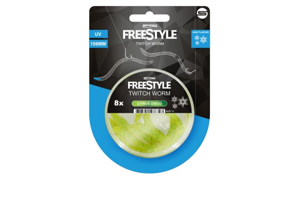 SPRO FreeStyle Twitch Worm