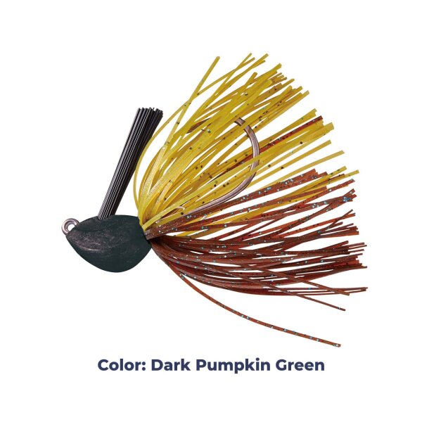 Gamakatsu LUXXE KING COBRA #4/0 - 21 gr.-DARK PUMPKIN GREEN