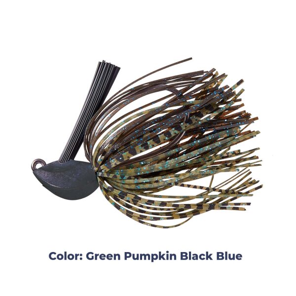 Gamakatsu LUXXE KING COBRA #4/0 - 21 gr.-GREEN PUMPKIN BLACK BLUE