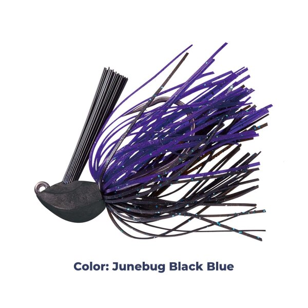 Gamakatsu LUXXE KING COBRA #4/0 - 21 gr.-JUNEBUG BLACK BLUE