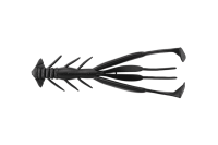 JACKALL JIMMY SHRIMP 3.8" SOLID BLACK