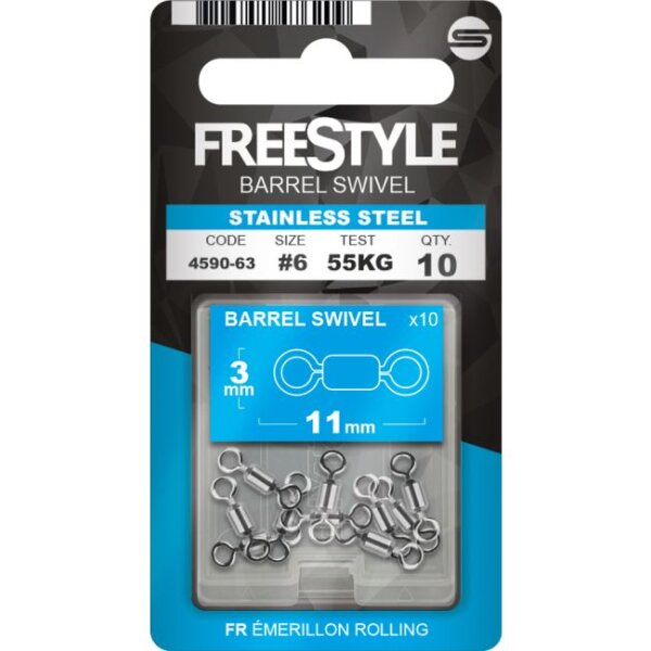 SPRO FreeStyle Reload Stainless Swivel