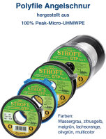 STROFT GTP Typ E geflochtene Angelschnur maigrün E3 / 7.50kg