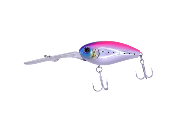 HIDEUP HU-400 #S-16 Pink Back Silver SALT WATER COLOR